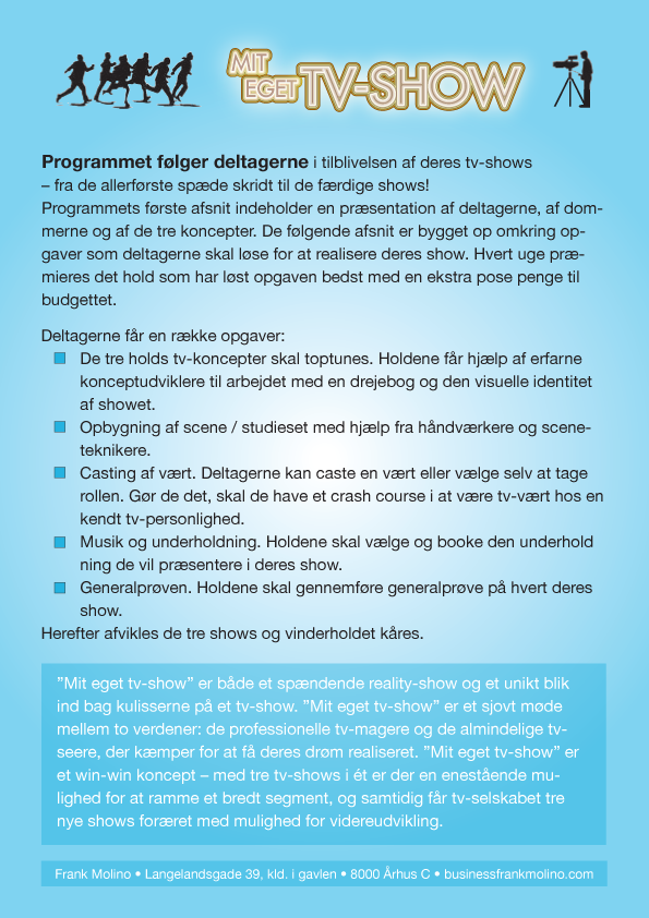 Lav dit eget tv-show