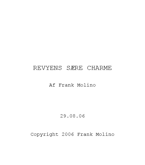 Revyens Sære Charme side 1