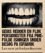 Gebis redder en pensionister